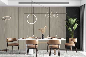 商洛轻奢风格-餐厅