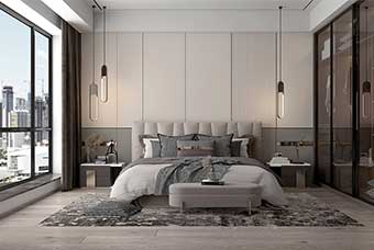 商洛现代风格-卧室