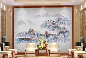 商洛森佰汇航空纤维墙咔（唯我中华）