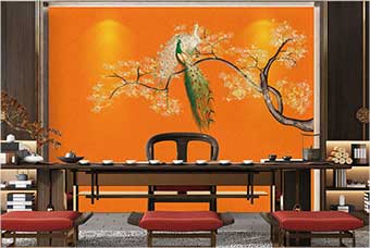 商洛森佰汇航空纤维墙咔(春花秋月)