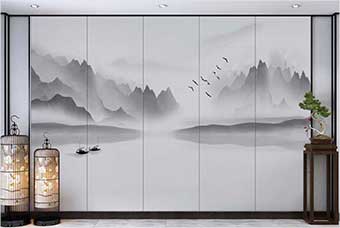 商洛森佰汇航空纤维（山水画系列）